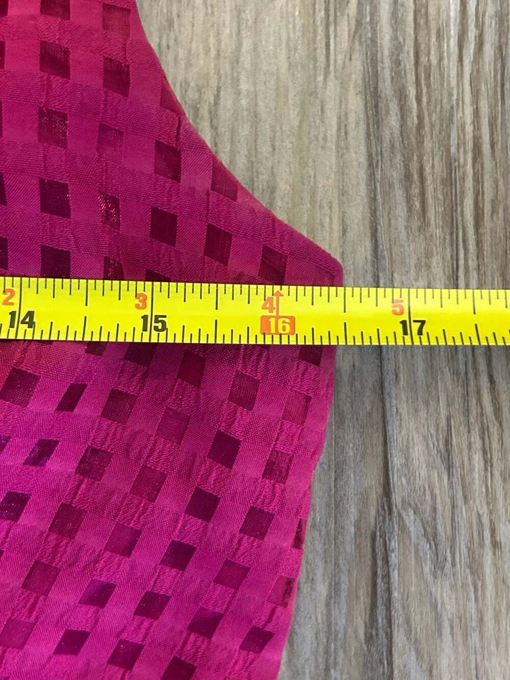 Anne Klein Magenta Textured Jacquard Midi Dress Women’s Size 6 - Picture 3 of 7